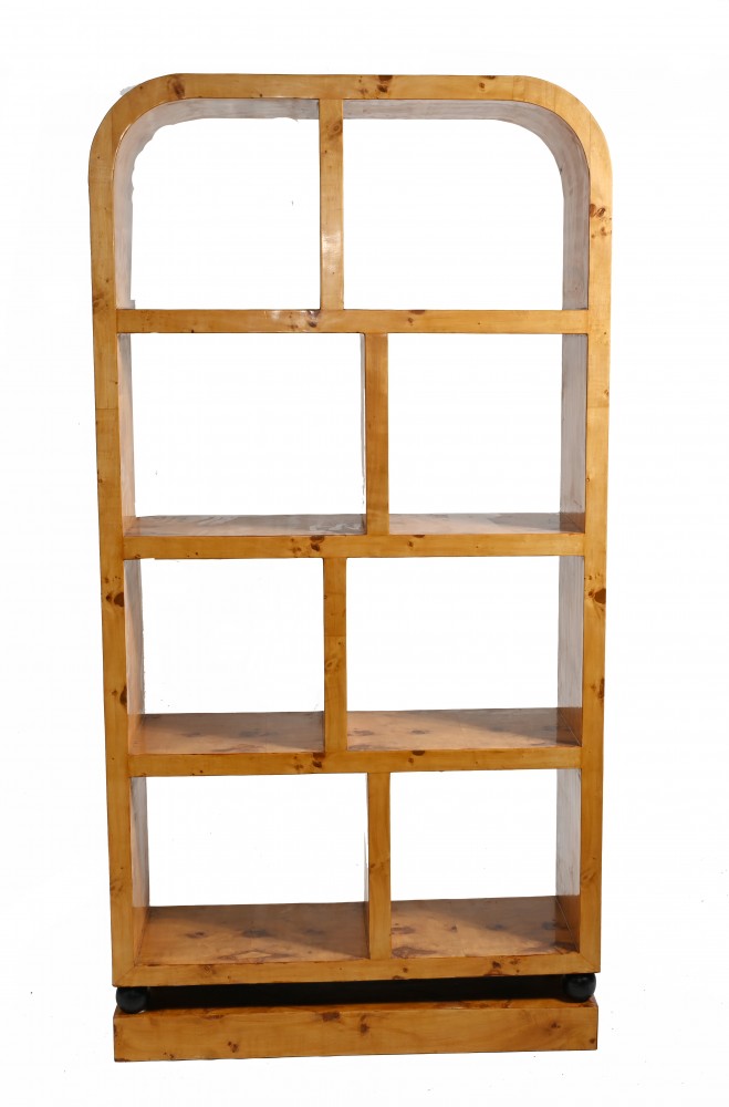 Art Deco Bookcase Shelf What Not Satinwood