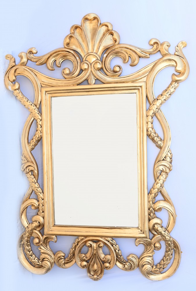 Rococo Gilt Mirror Italian Pier Mirrors