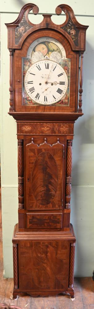 Victorian Grandfather Clock Longcase Josh Walker Workington 1820